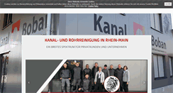 Desktop Screenshot of kanal-boban.de